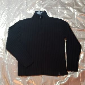 NAUTICA JEANS CO. Men's Black Sweater Sz. L